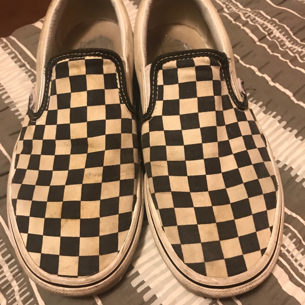 Checkered vans